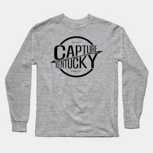 Black Capture Kentucky Logo Long Sleeve T-Shirt